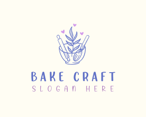 Baker Mixing Bowl logo design