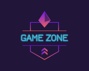 Gaming Neon Light logo design