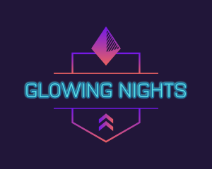 Gaming Neon Light logo design