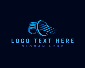 Hvac - Industrial Cooling Ventilation logo design