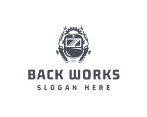 Blowtorch Industrial Welder logo design