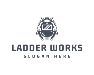 Blowtorch Industrial Welder logo design