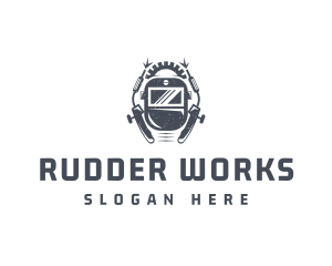 Blowtorch Industrial Welder logo design