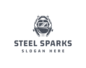 Welder - Blowtorch Industrial Welder logo design