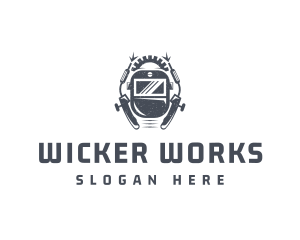 Blowtorch Industrial Welder logo design