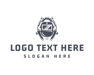 Fabrication - Blowtorch Industrial Welder logo design