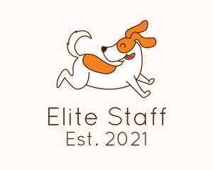 Beagle - Cute Jolly Dog logo design