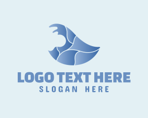 Tsunami - Ocean Wave Surfing logo design