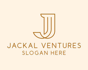 Elegant Corporate Firm Letter J  logo design