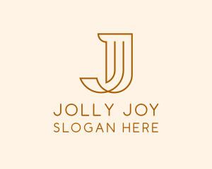 Elegant Corporate Firm Letter J  logo design