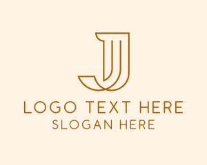 Attorney - Corporate Firm Letter J logo design