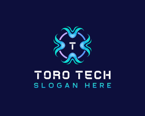 Technology Software Business logo design