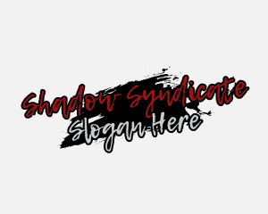 Thriller - Thriller Grunge Graffiti logo design
