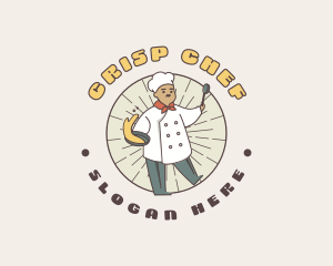 Cartoon Chef Cook logo design