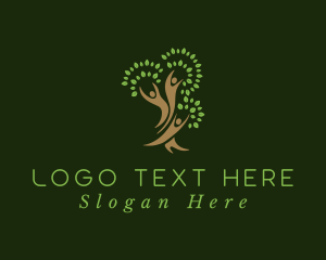 Care - Family Nature Tree logo design