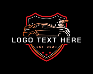 Race - Automobile Car Detailing logo design