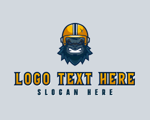 Football - Gorilla Football League logo design