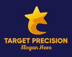 Shooting - Modern Shooting Star logo design