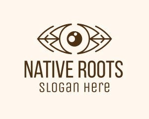 Native - Brown Native Eye logo design