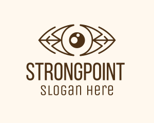 Symbol - Brown Native Eye logo design