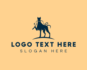 Dog Training - Dog Training Leash logo design