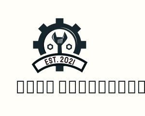 Industrial - Mechanic Gear Badge logo design