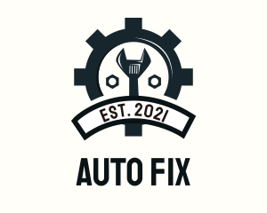 Mechanic - Mechanic Gear Badge logo design
