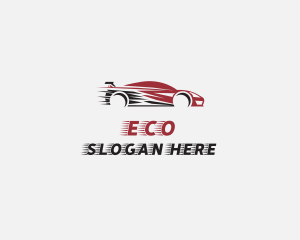 Sports Car - Fast Car Racing logo design