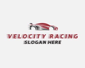 Fast Car Racing logo design