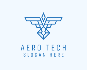 Aero - Military Wings Crest logo design