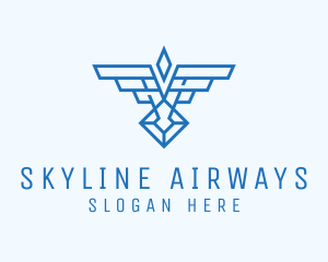 Airway - Military Wings Crest logo design