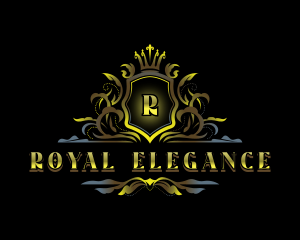 Elegant Royal Crest logo design