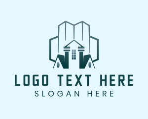 House - House Building Architecture logo design