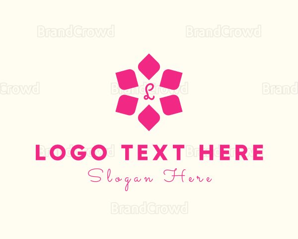 Star Flower Petals Logo