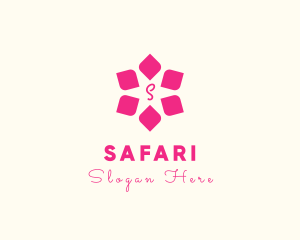 Star Flower Petals Logo