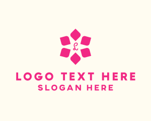 Poppy Flower Petals Logo
