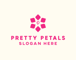 Star Flower Petals logo design