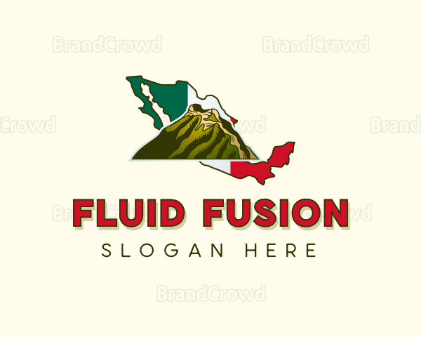 Mexico Outdoor Mountain Logo