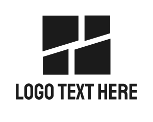 Masonry - Home Improvement Tiles logo design
