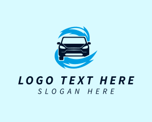 Washing - Clean Car Wash logo design