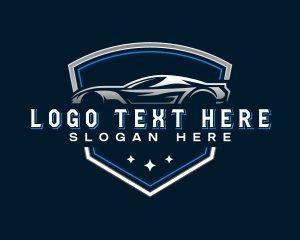 Car - Sedan Vehicle Garage logo design