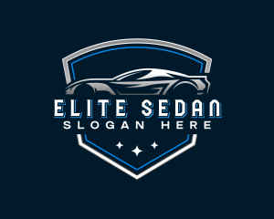 Sedan - Sedan Vehicle Garage logo design