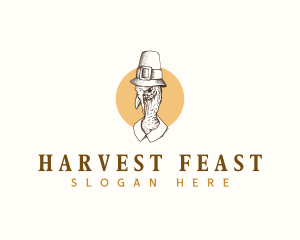 Pilgrim Hat Turkey logo design