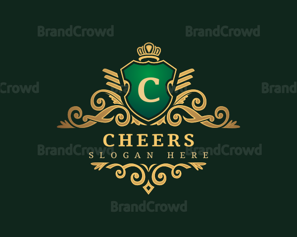 Elegant Royal Shield Logo