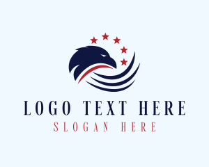 United States - United States Eagle Patriot logo design