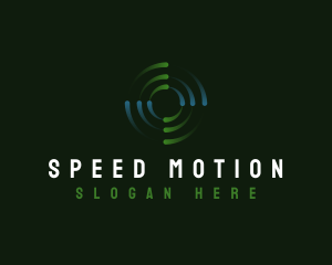 Ai Spiral Motion logo design