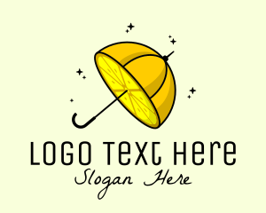 Lemon Fruit Umbrella  Logo