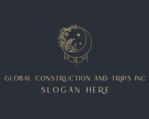 Floral Moon Garden Logo