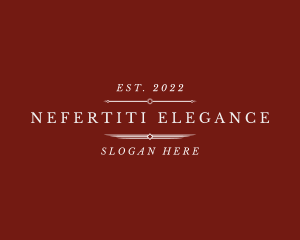 Elegant Upscale Business logo design