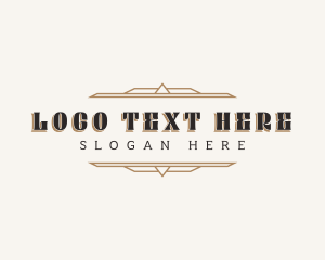 Vintage - Vintage Art Deco logo design